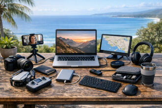 10 Must-Have Gadgets for the Modern Digital Nomad Office