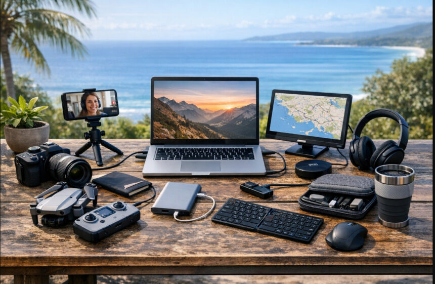 10 Must-Have Gadgets for the Modern Digital Nomad Office