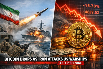 Bitcoin Drops as Iran Attacks US Warships After Seizure