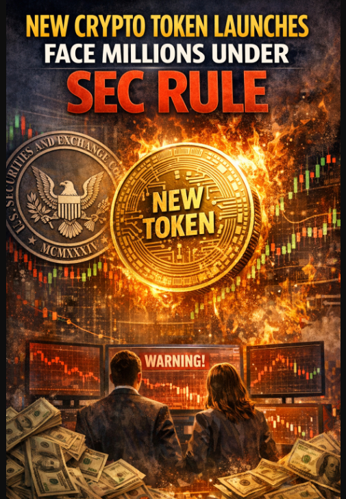 New Crypto Token Launches Face Millions Under SEC Rule