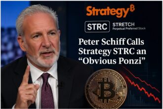 Peter Schiff Calls Strategy STRC an “Obvious Ponzi”