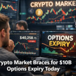 Crypto Market Braces for $10B Options Expiry Today