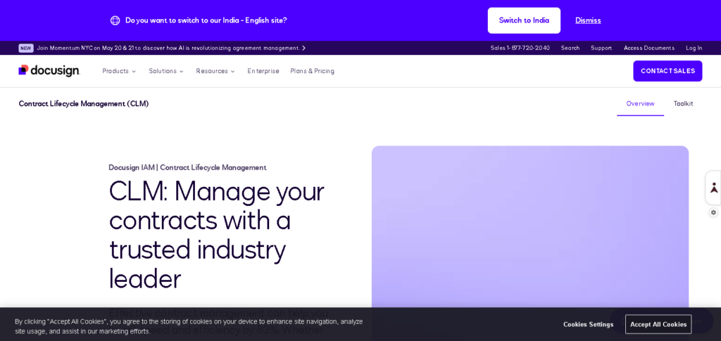 DocuSign CLM (Seal Software AI)
