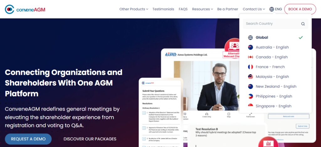 Convene AGMs