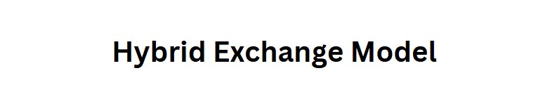 Hybrid Exchange Model