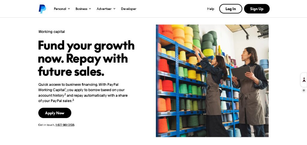 PayPal Working Capital