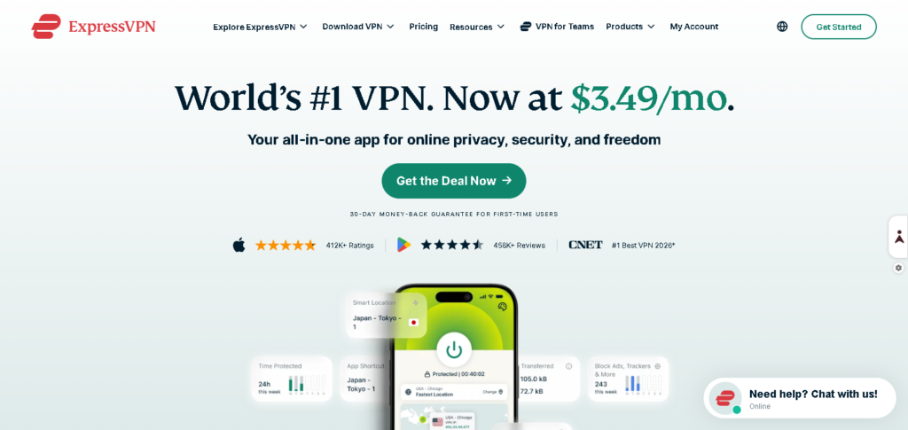 10 Best VPNs for 2026 Digital Nomads & Remote Workers Guide 3 ExpressVPN