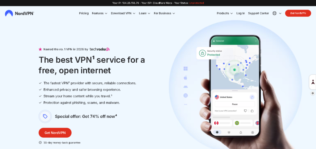 10 Best VPNs for 2026 Digital Nomads & Remote Workers Guide 2 NordVPN