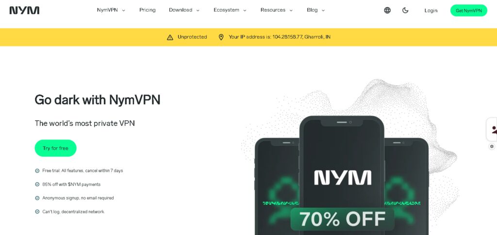  NymVPN (Mixnet Multi-hop System)