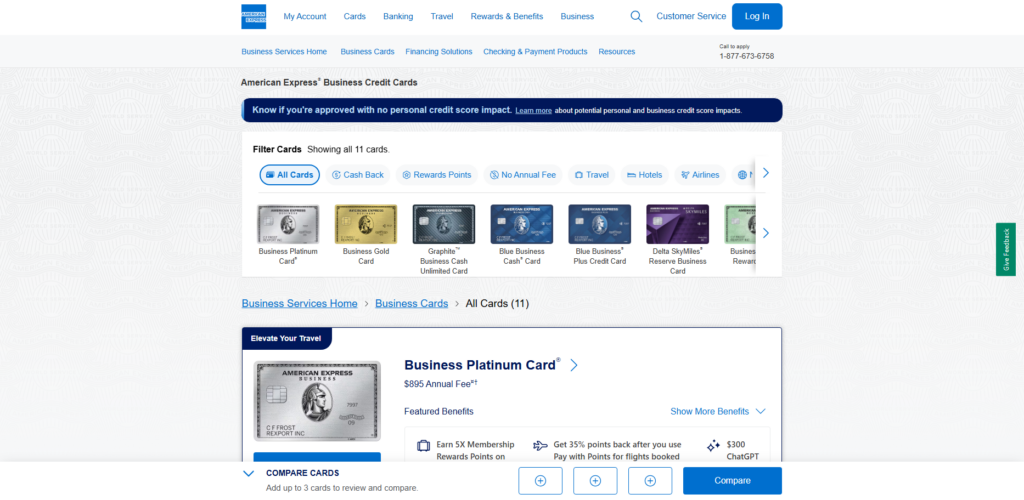Top 10 Best Cashback Credit Cards Offered by Chase and Amex 11 Amex Amazon Business Card