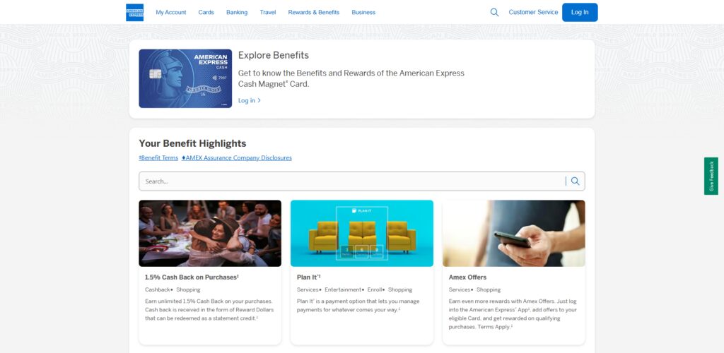 American Express Cash Magnet®