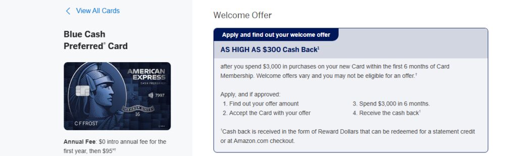 American Express Blue Cash Preferred®