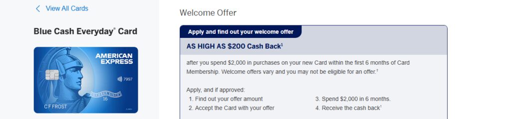 American Express Blue Cash Everyday®