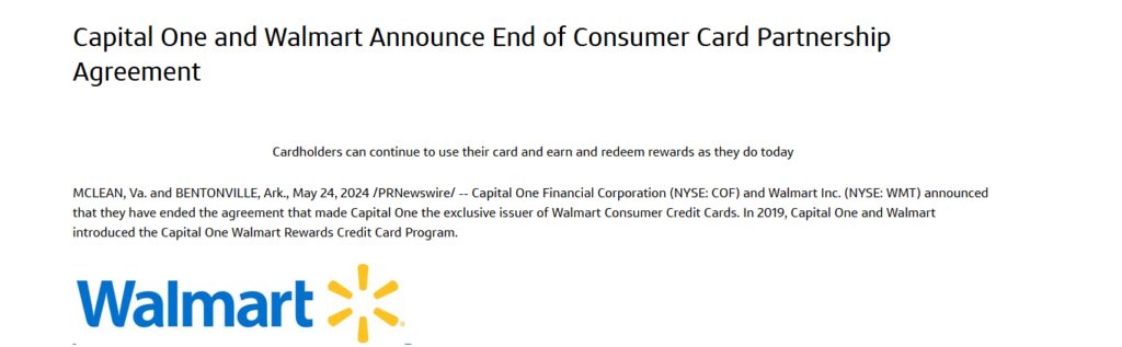 Capital One Walmart Rewards (Fair Credit Access Variant)