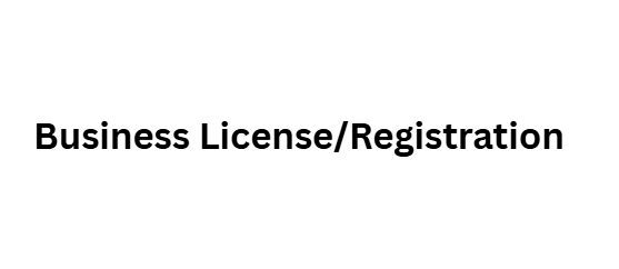 Business License/Registration