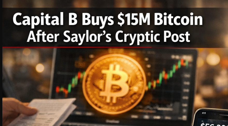 Capital B Picks Up €13 Million in Funding to Back BTC Purchases