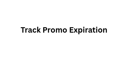 Track Promo Expiration
