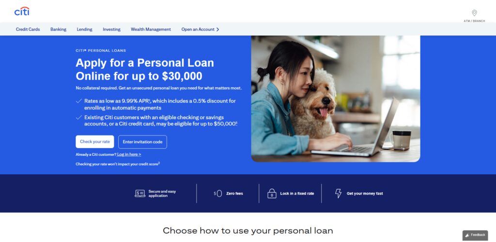 Citibank Personal Loans