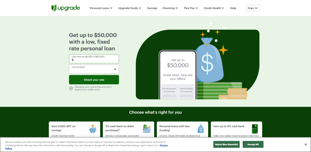 10 Top Wells Fargo Loan Alternatives with Low Interest Rates 7 Upgrade Personal Loans