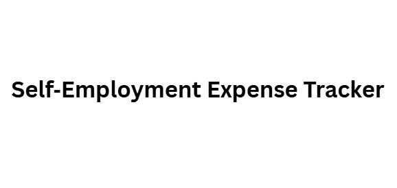  Self‑Employment Expense Tracker