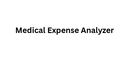 Medical Expense Analyzer