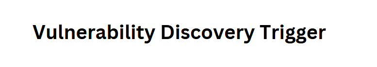 Vulnerability Discovery Trigger