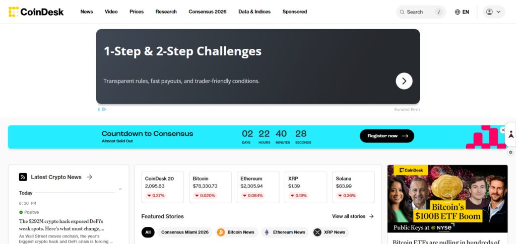 CoinDesk