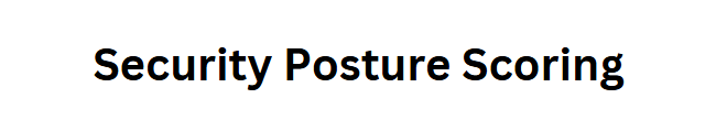Security Posture Scoring