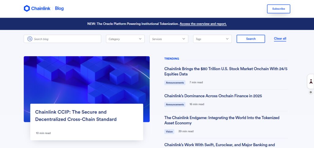 Chainlink Blog