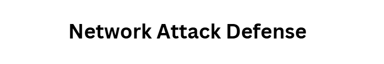 Network Attack Defense