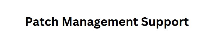Patch Management Support