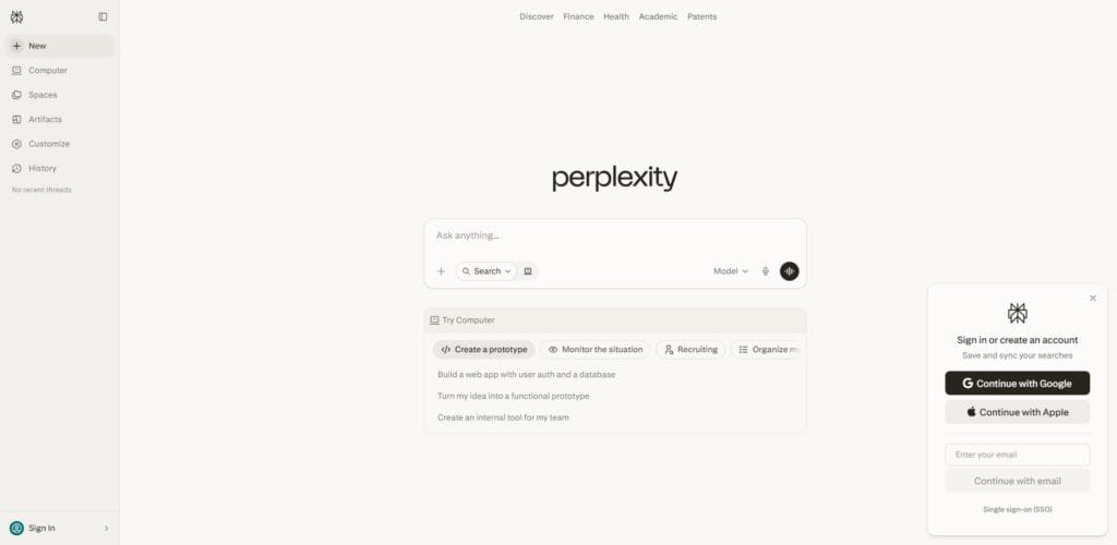 Perplexity AI