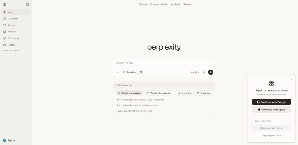 Perplexity AI