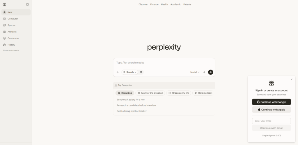Perplexity AI