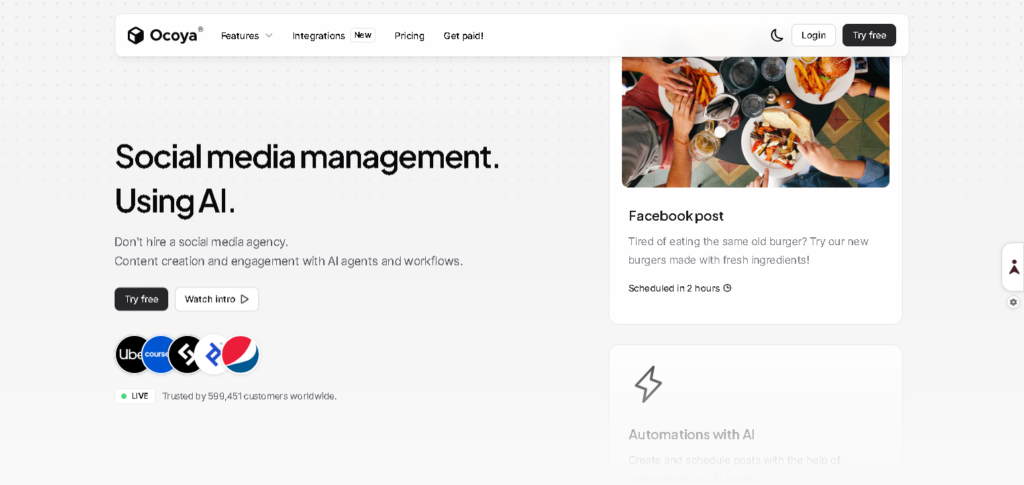 10 Best AI Agents for Automated Social Media Management 10 Ocoya