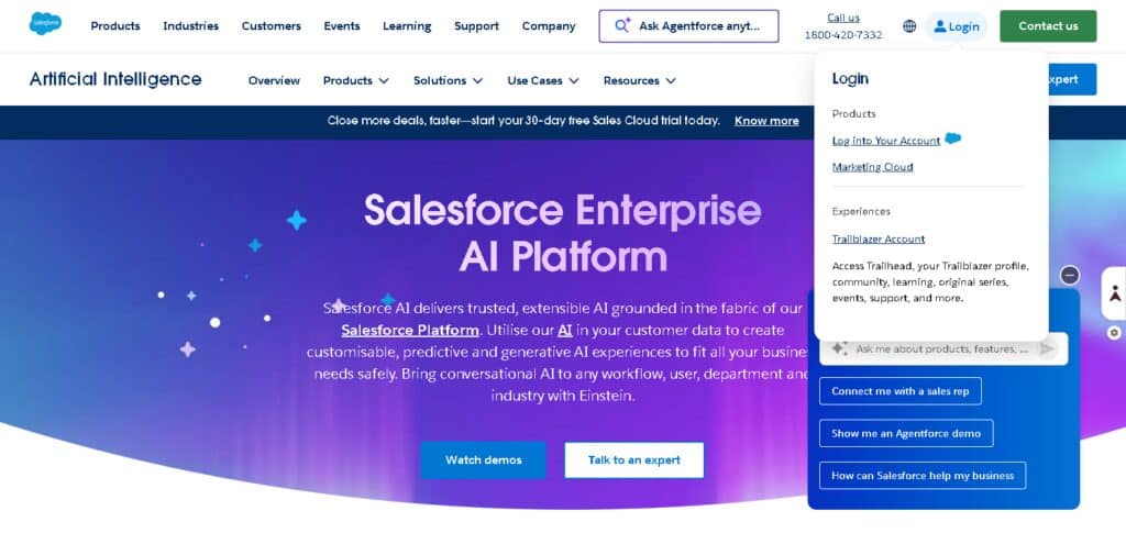 Salesforce (Einstein AI)