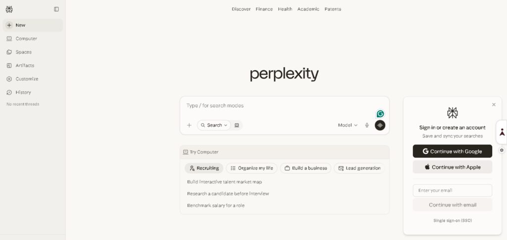 Perplexity AI