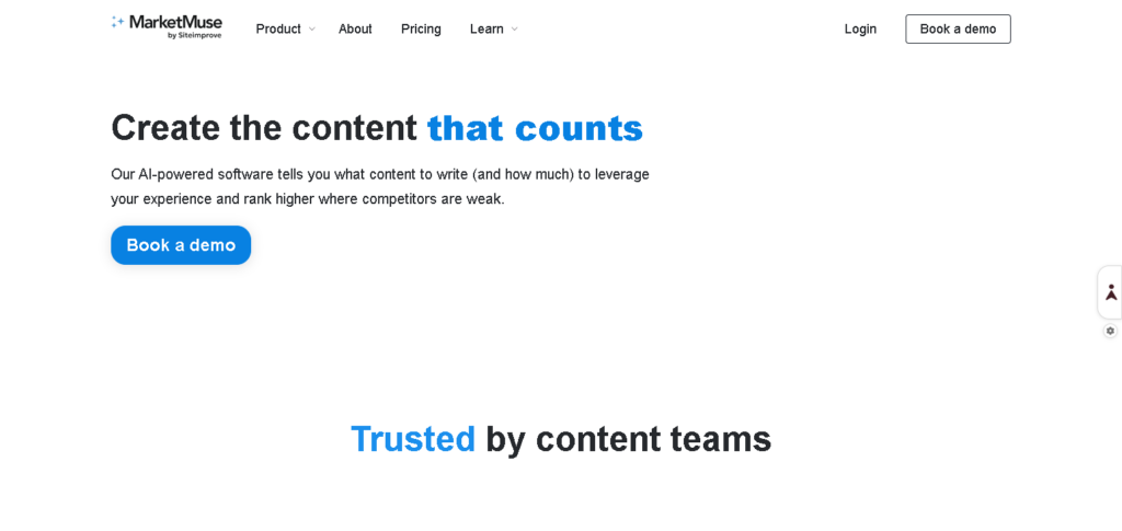 10 Best AI Research Agents for Deep Market and SEO Analysis 9 MarketMuse