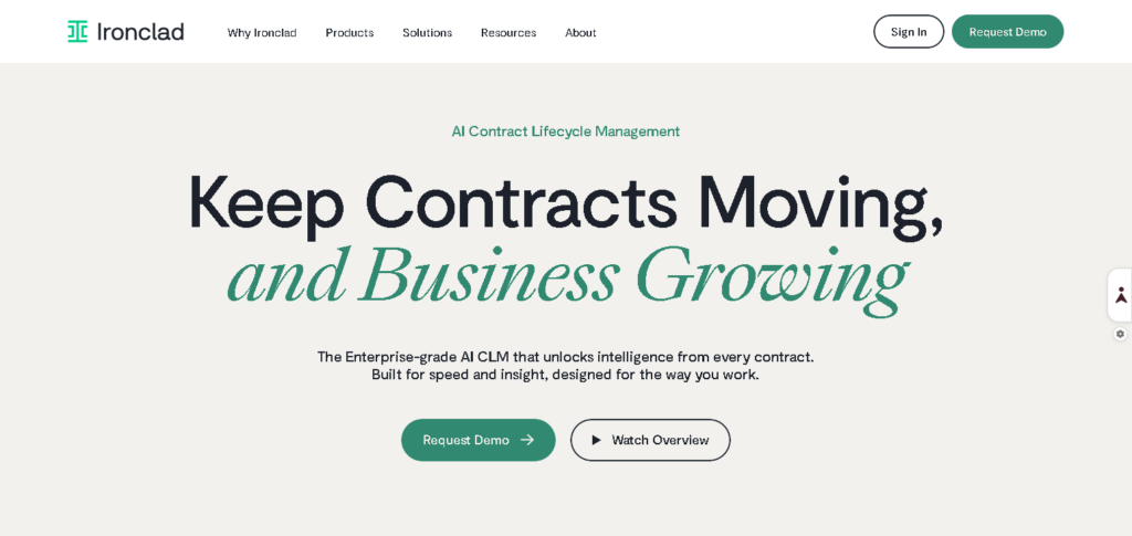 10 Best AI Agents for Legal Document Review and Compliance 8 Ironclad