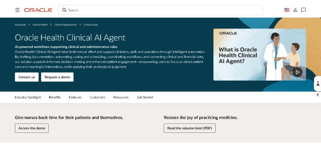 Oracle Clinical Digital Assistant