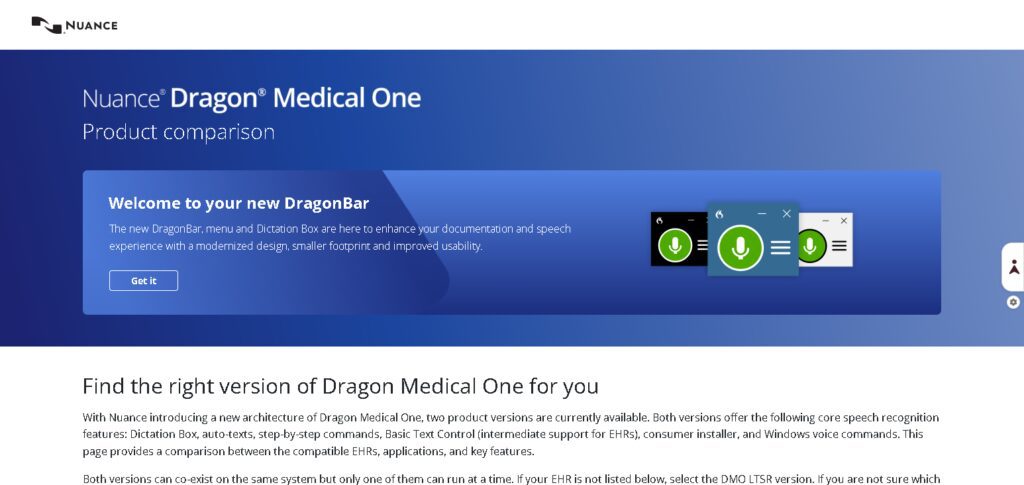 Nuance Dragon Medical One