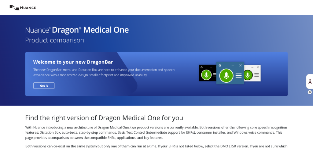 Nuance Dragon Medical One