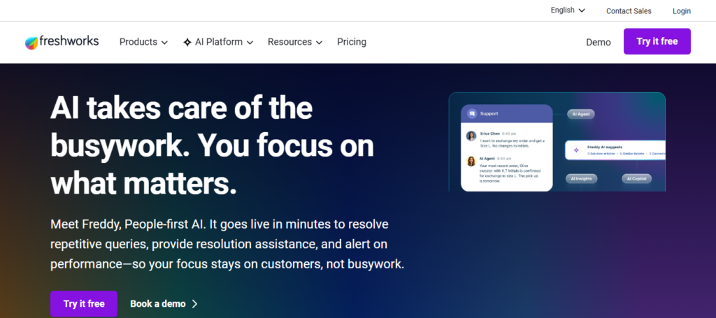 10 Best AI Apps for Small Business Automation in 2026 7 Freshworks Freddy AI