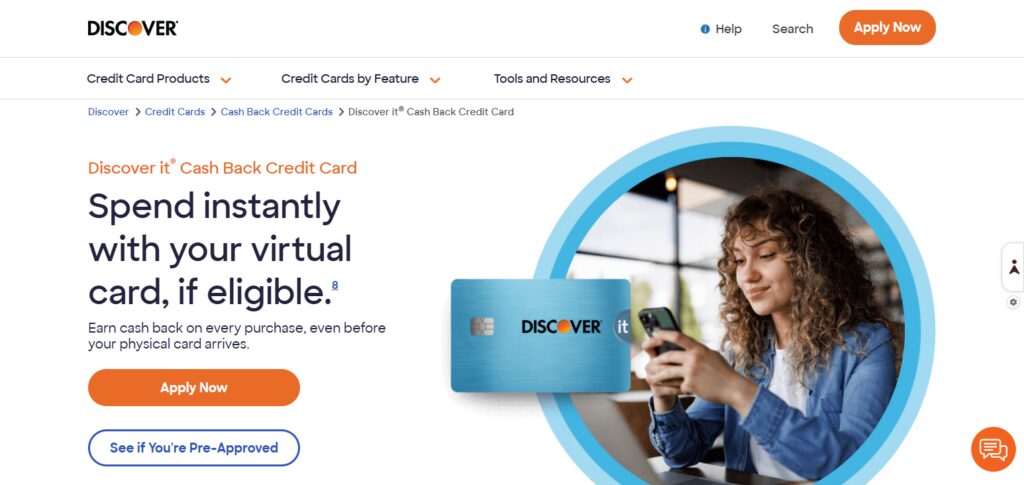 Discover it Cash Back