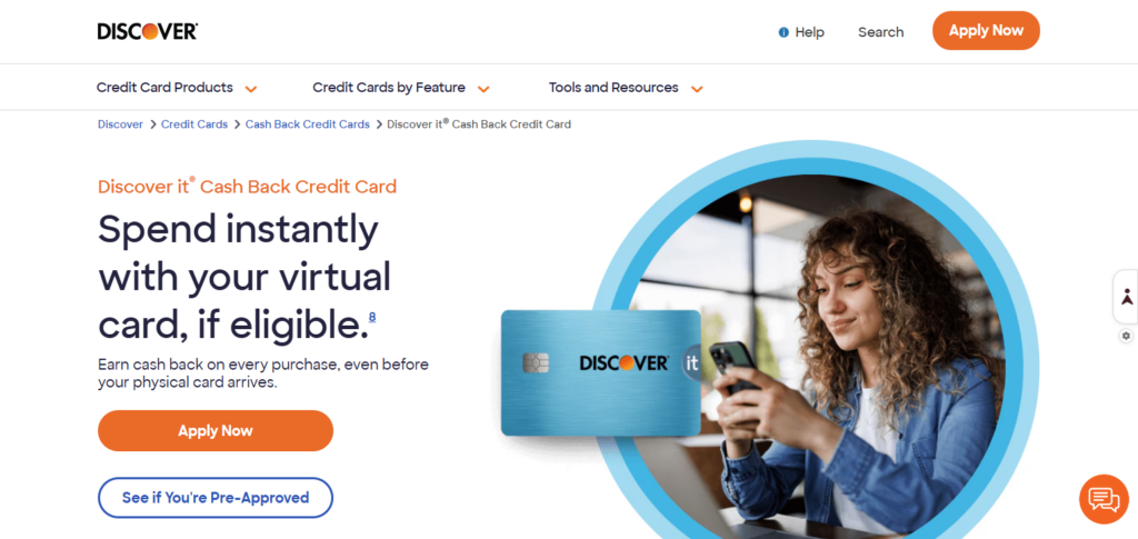 Discover it Cash Back