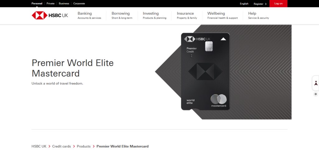 HSBC Premier World Elite Mastercard
