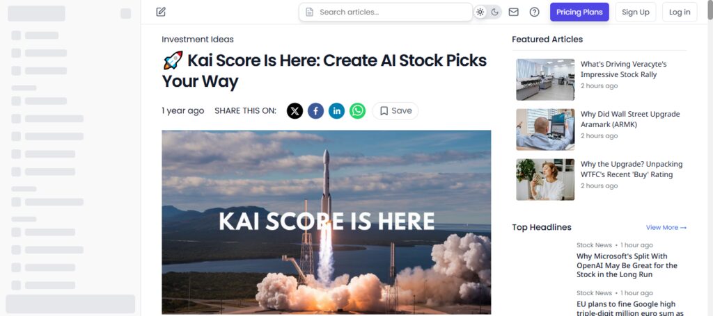 Kavout Kai Score
