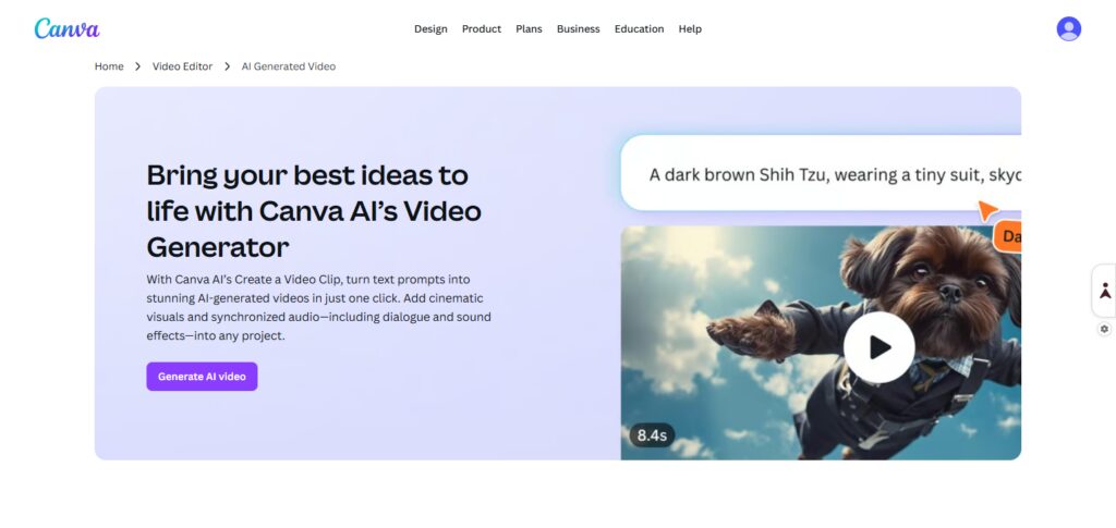 Canva AI Video