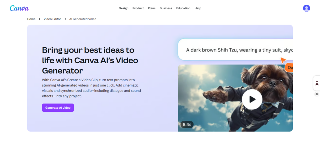 Canva AI Video
