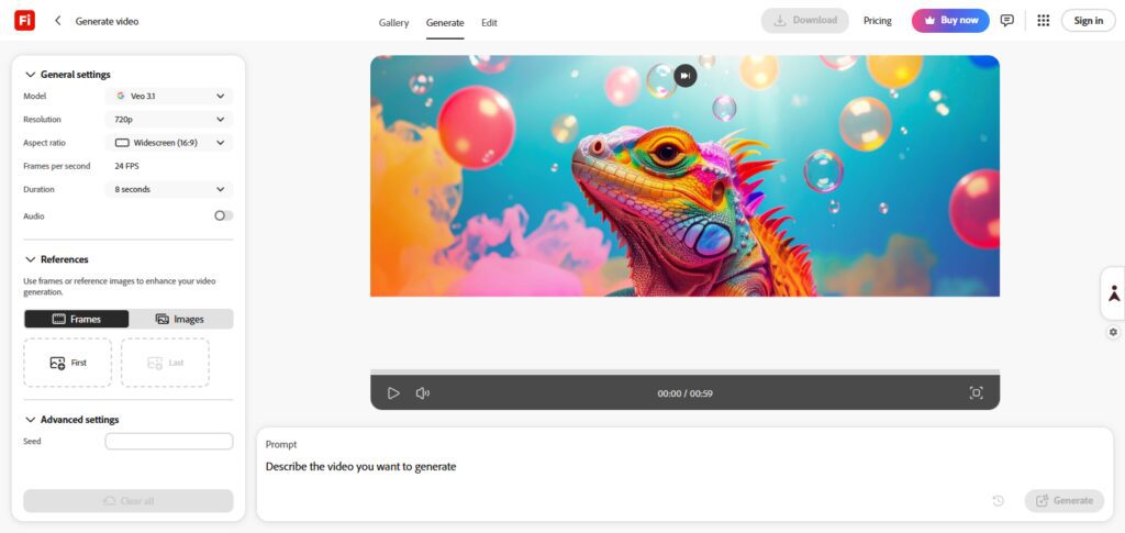 Adobe Firefly Video